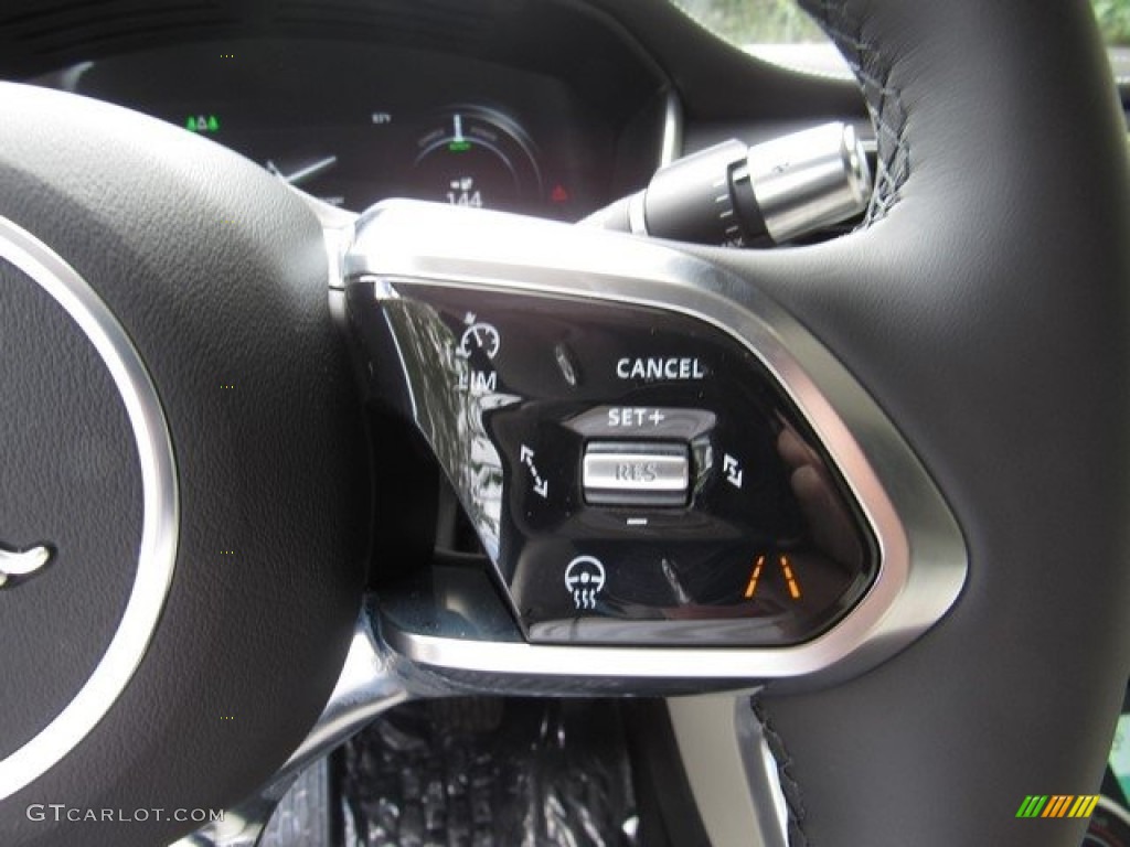 2019 Jaguar I-PACE First Edition AWD Ebony/Light Oyster Steering Wheel Photo #130332211