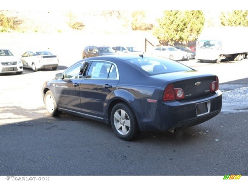 2008 Malibu Hybrid Sedan - Imperial Blue Metallic / Titanium Gray photo #4