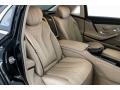 Silk Beige/Espresso Brown Rear Seat Photo for 2018 Mercedes-Benz S #130334716