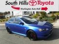 2012 Octane Blue Pearl Mitsubishi Lancer SE AWD #130321183