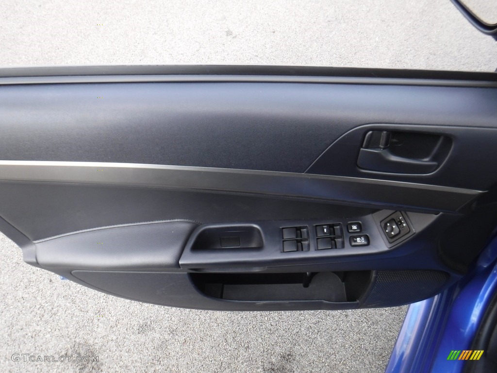 2012 Lancer SE AWD - Octane Blue Pearl / Black photo #9