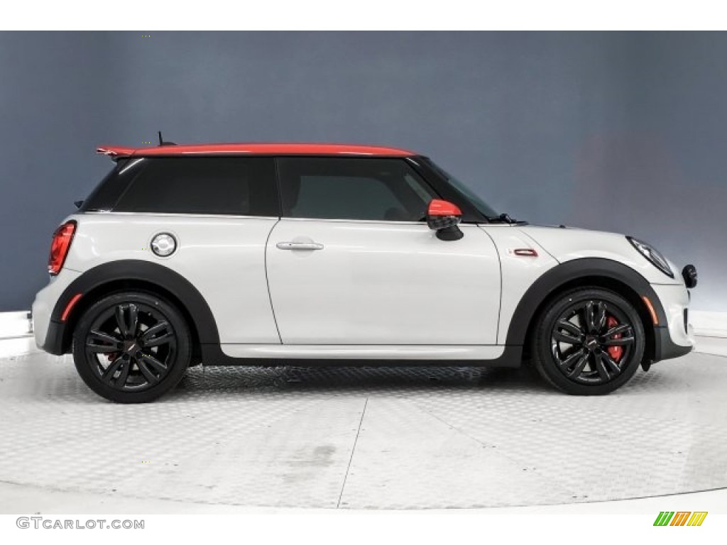 White Silver Metallic 2016 Mini Hardtop John Cooper Works 2 Door Exterior Photo #130337824