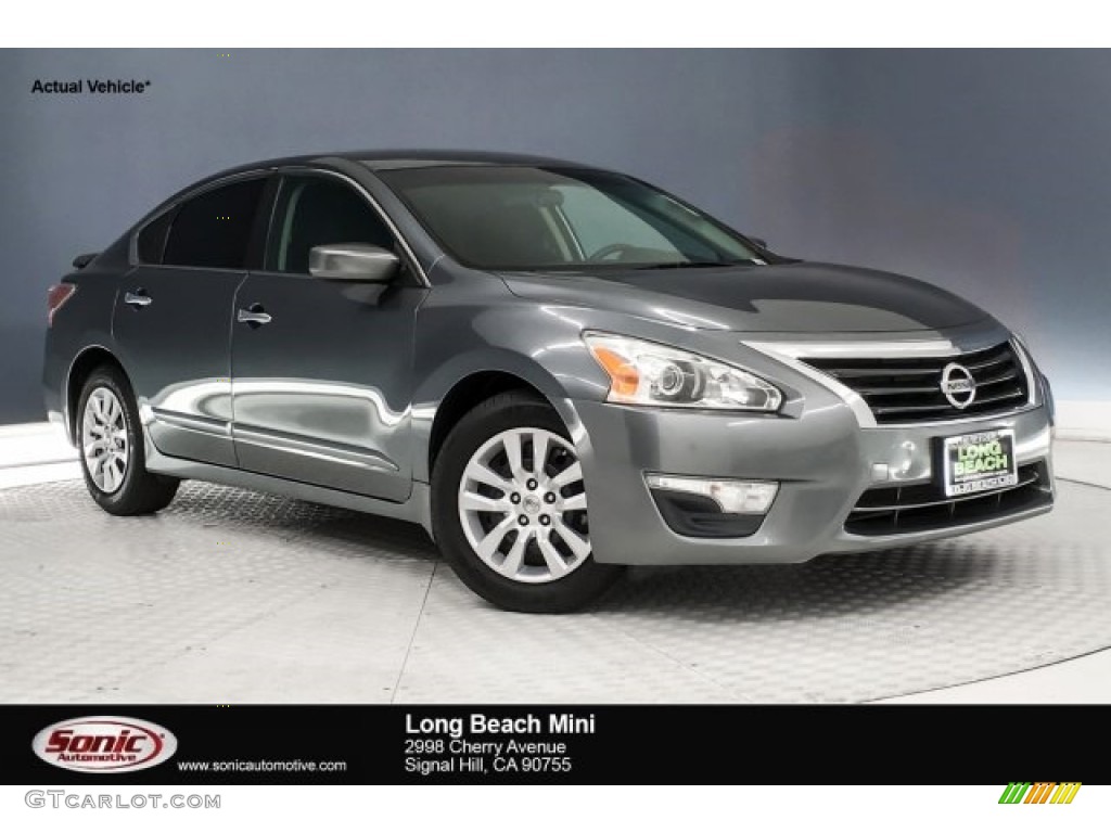 2014 Altima 2.5 S - Gun Metallic / Charcoal photo #1