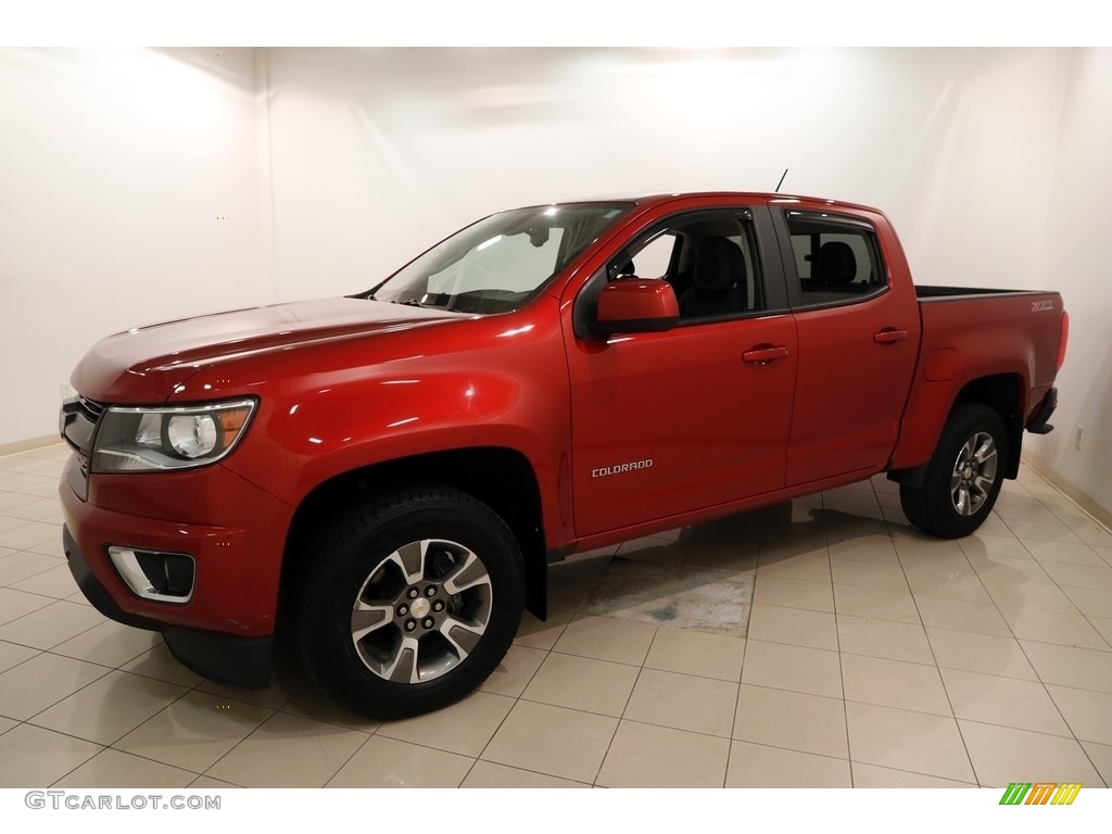 2016 Colorado Z71 Crew Cab 4x4 - Red Rock Metallic / Jet Black photo #3