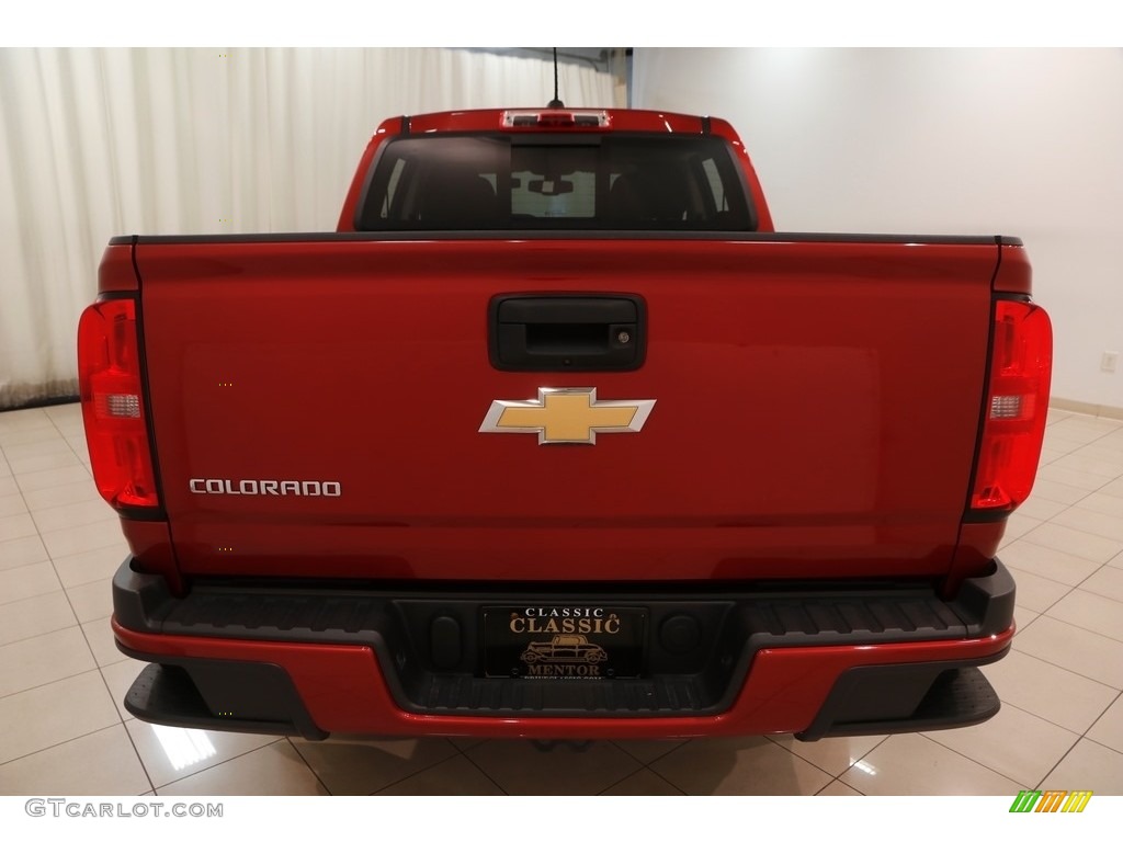 2016 Colorado Z71 Crew Cab 4x4 - Red Rock Metallic / Jet Black photo #17