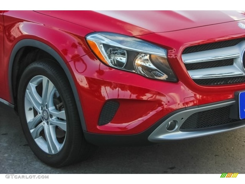 2015 GLA 250 4Matic - Jupiter Red / Black photo #12