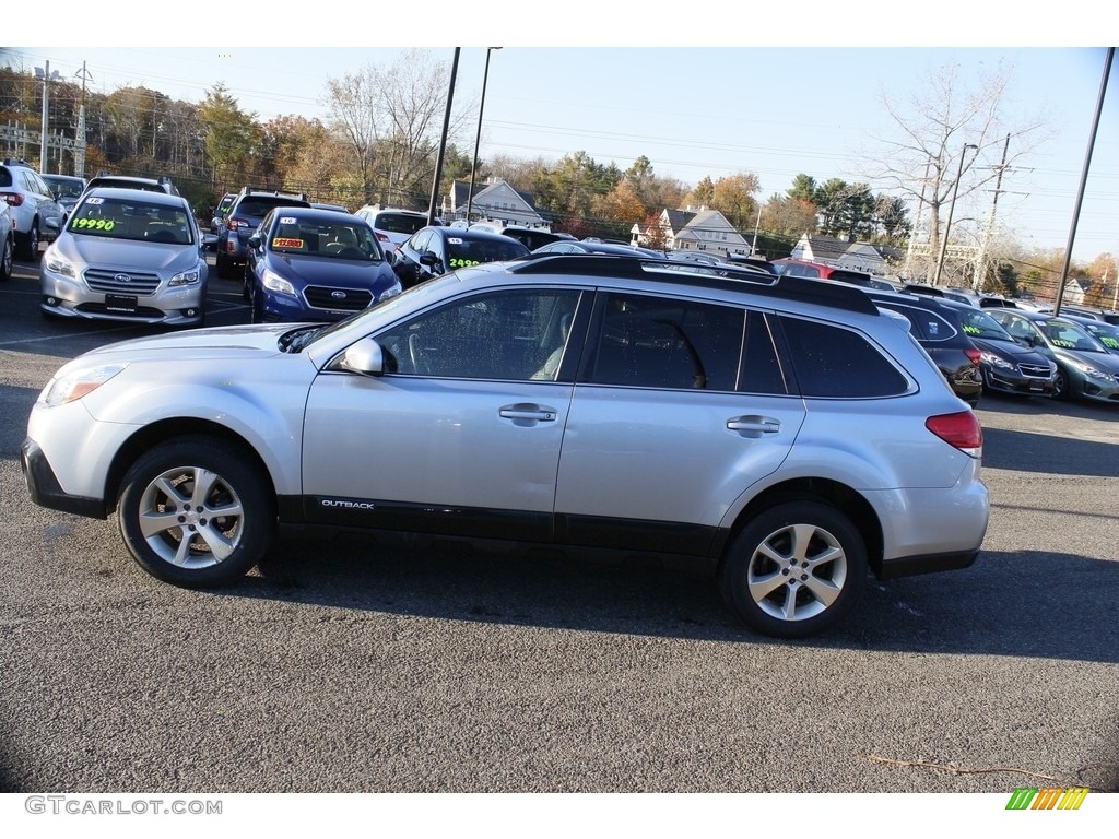 2014 Outback 2.5i Limited - Ice Silver Metallic / Black photo #11