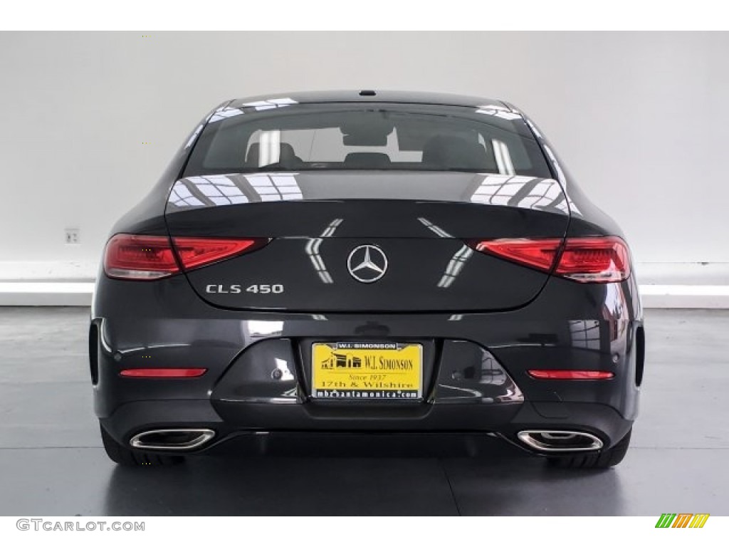 2019 CLS 450 Coupe - Graphite Grey Metallic / designo Black Pearl Copper photo #3