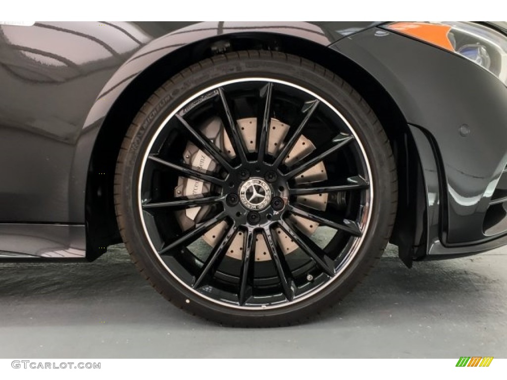 2019 CLS 450 Coupe - Graphite Grey Metallic / designo Black Pearl Copper photo #9