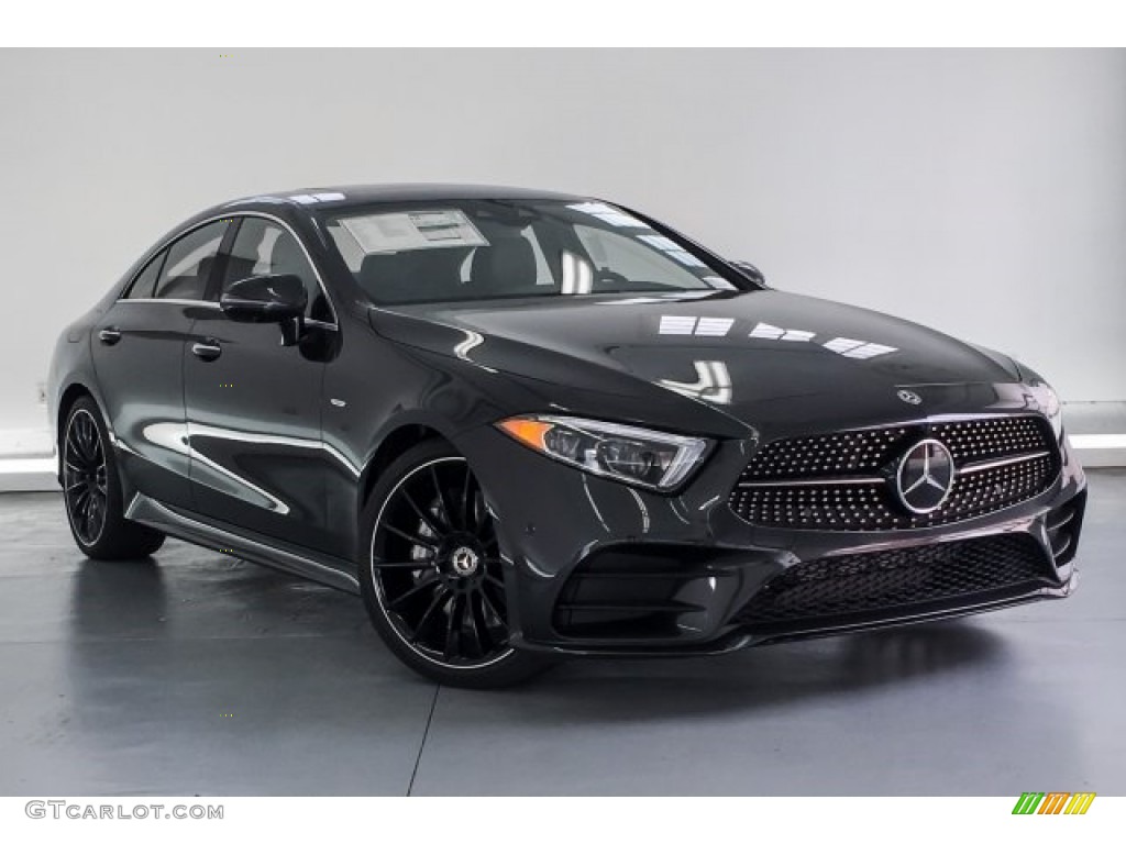 2019 CLS 450 Coupe - Graphite Grey Metallic / designo Black Pearl Copper photo #12