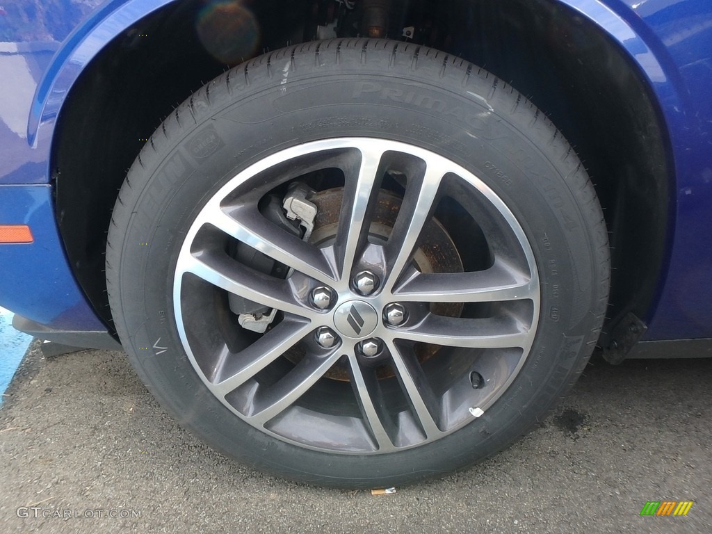 2018 Challenger GT AWD - IndiGo Blue / Black/Ruby Red photo #6