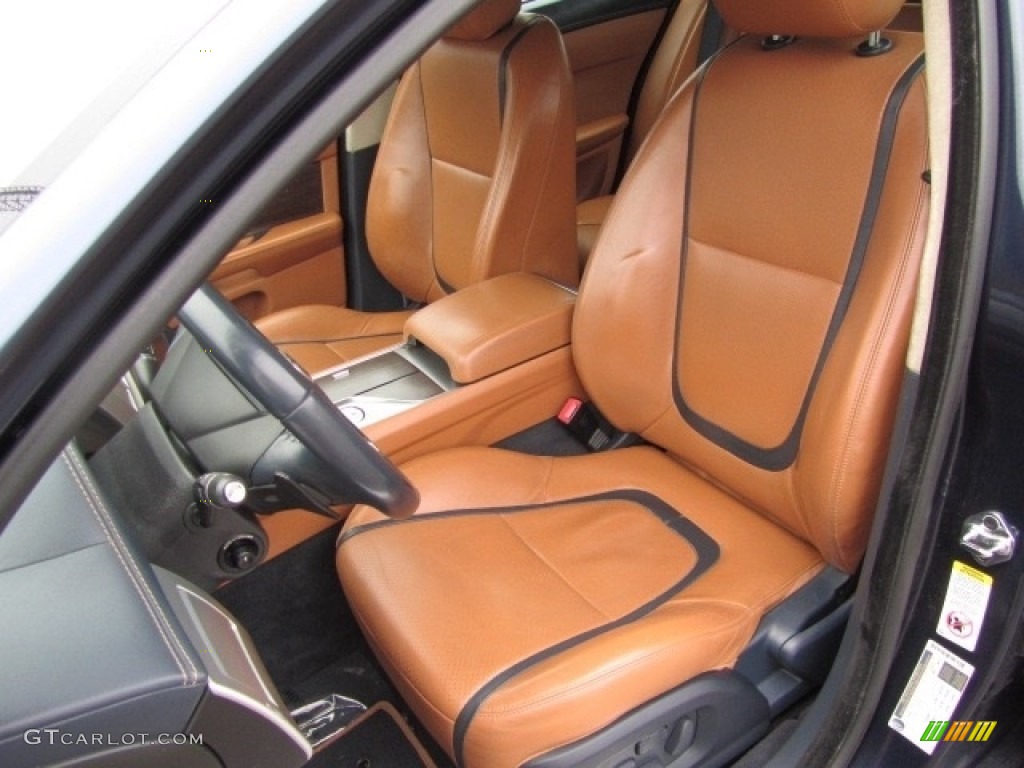 London Tan/Warm Charcoal Interior 2013 Jaguar XF 3.0 AWD Photo #130344515