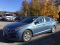 2017 Lakeside Blue Hyundai Sonata SE  photo #7