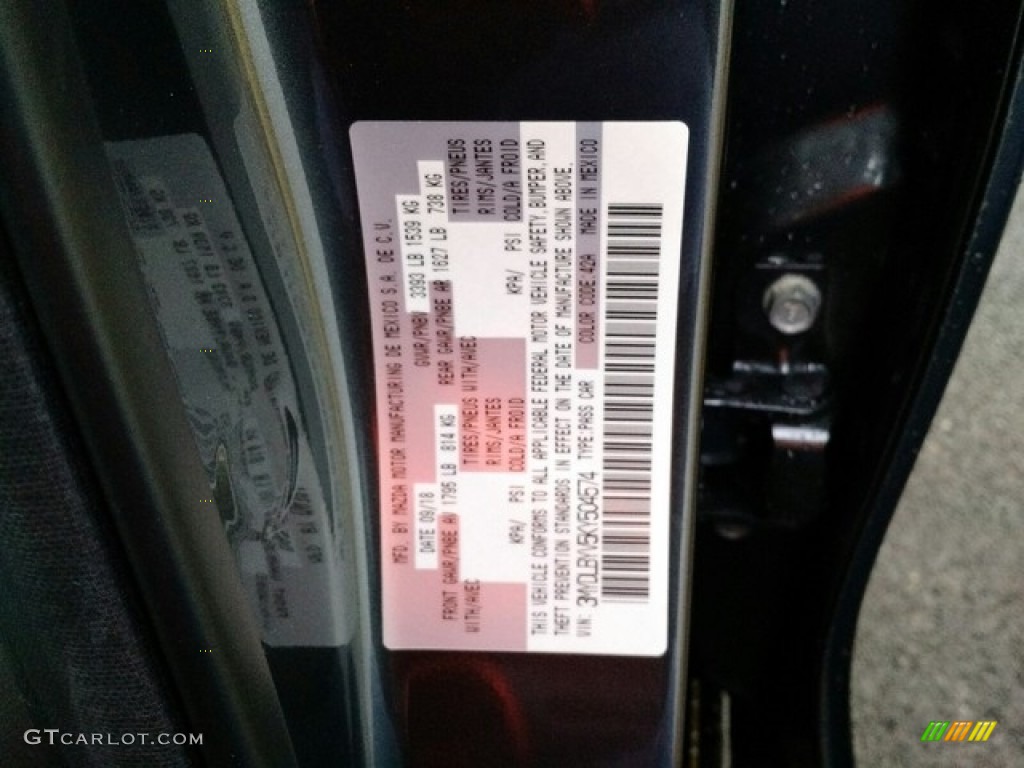 2019 Yaris Color Code 42A for Graphite Photo #130345765