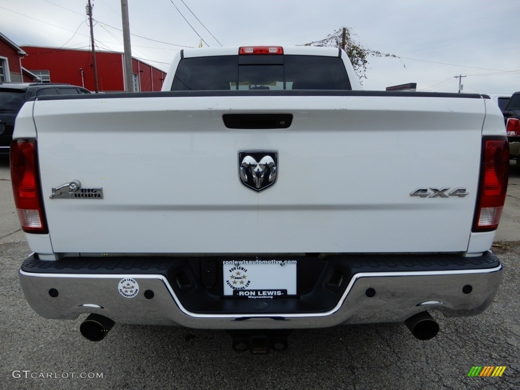 2012 Ram 1500 SLT Crew Cab 4x4 - Bright White / Dark Slate Gray/Medium Graystone photo #4