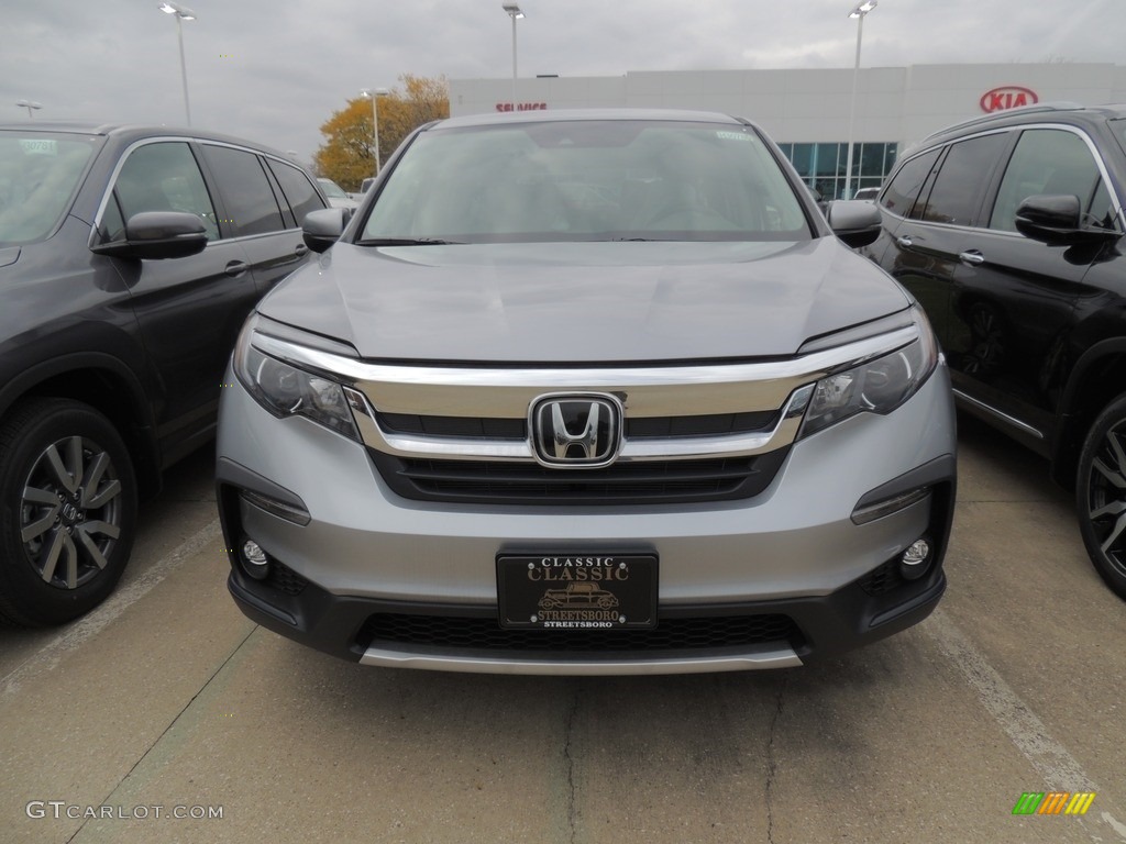 2019 Pilot EX AWD - Lunar Silver Metallic / Gray photo #2