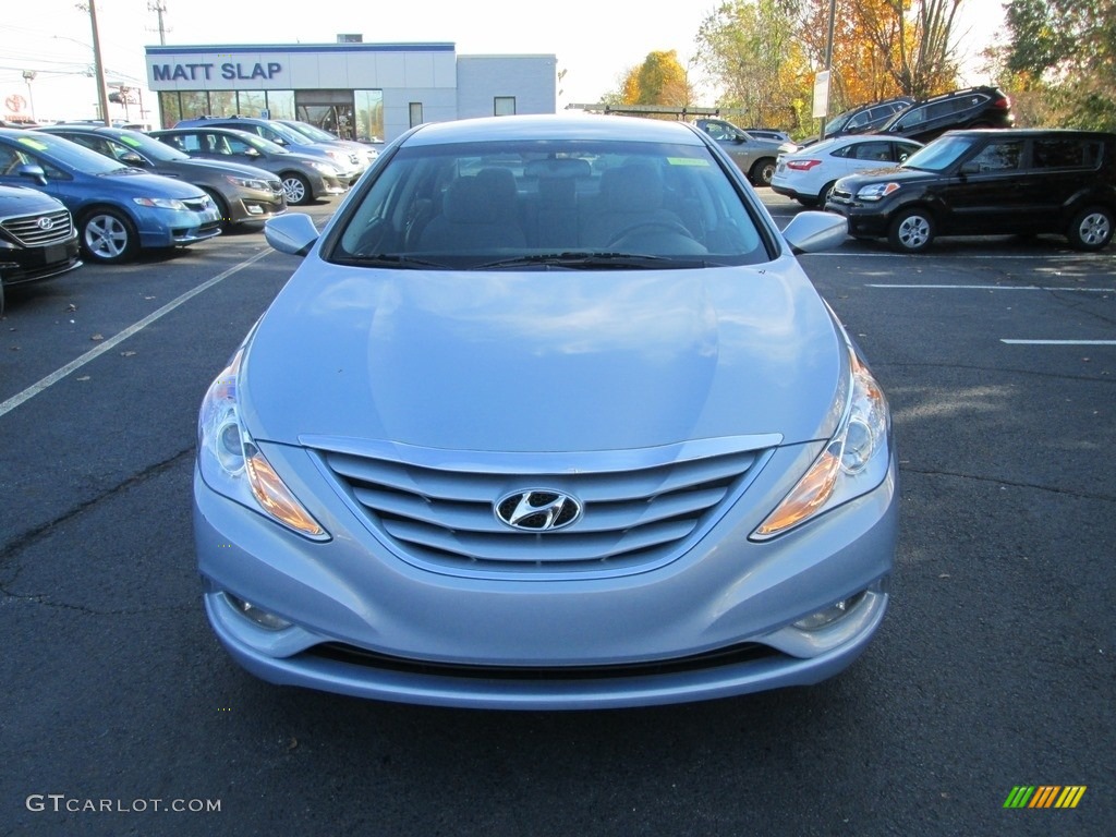 2013 Sonata GLS - Iridescent Silver Blue Pearl / Gray photo #3