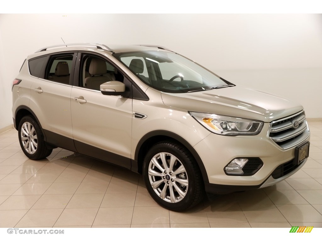 2017 Escape Titanium 4WD - White Gold / Medium Light Stone photo #1
