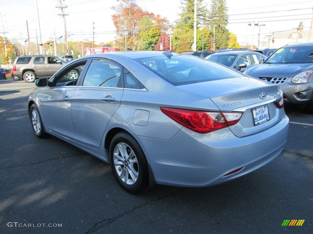 2013 Sonata GLS - Iridescent Silver Blue Pearl / Gray photo #8