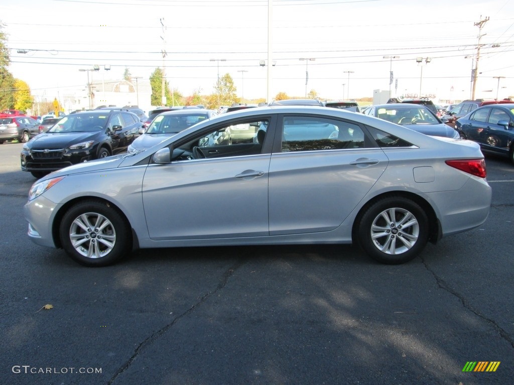 2013 Sonata GLS - Iridescent Silver Blue Pearl / Gray photo #9