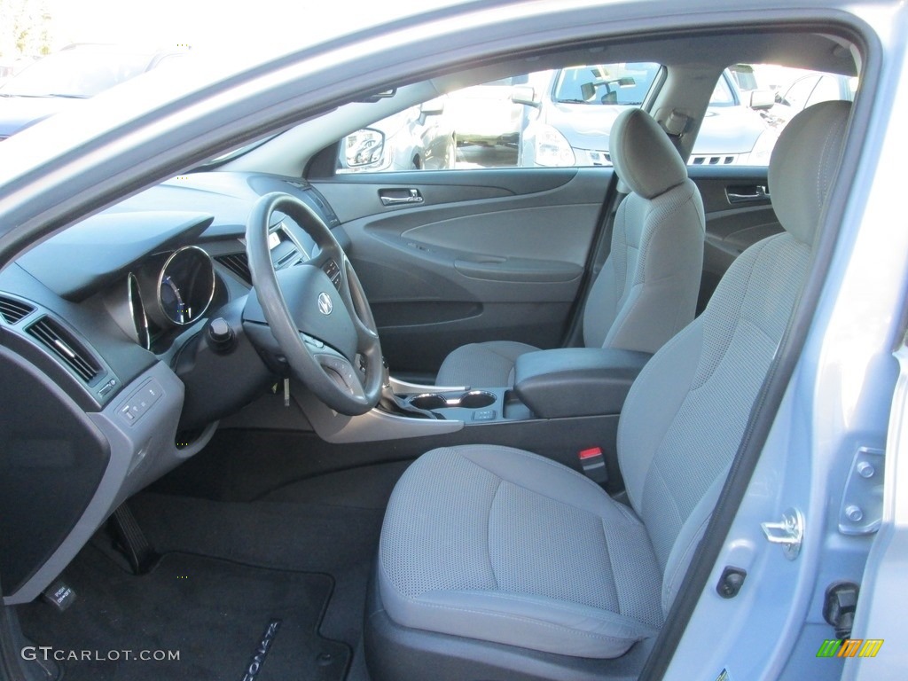 2013 Sonata GLS - Iridescent Silver Blue Pearl / Gray photo #13