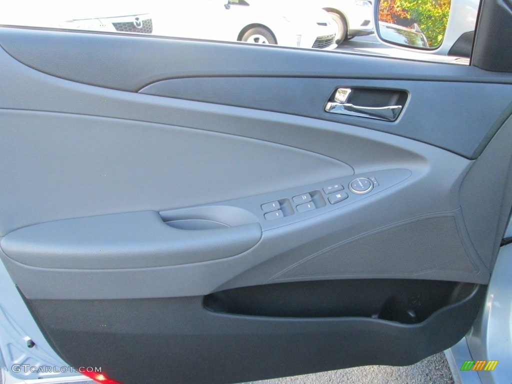2013 Sonata GLS - Iridescent Silver Blue Pearl / Gray photo #14