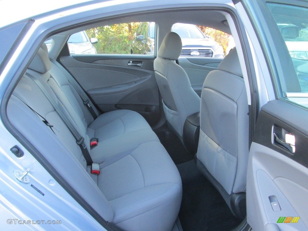2013 Sonata GLS - Iridescent Silver Blue Pearl / Gray photo #19
