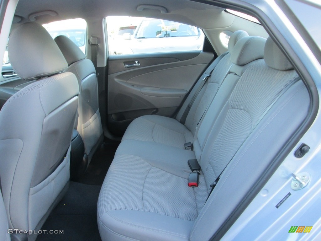 2013 Sonata GLS - Iridescent Silver Blue Pearl / Gray photo #21
