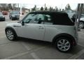 2008 White Silver Metallic Mini Cooper Convertible Sidewalk Edition  photo #5