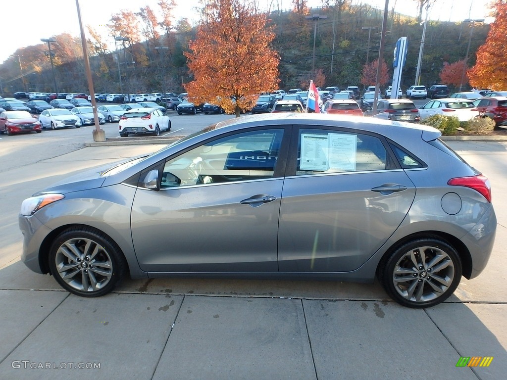 2016 Elantra GT  - Galactic Gray / Black photo #6