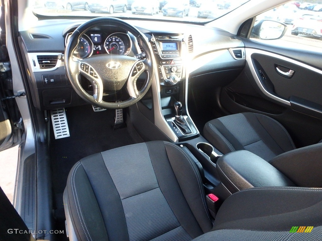 2016 Elantra GT  - Galactic Gray / Black photo #18