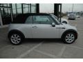 2008 White Silver Metallic Mini Cooper Convertible Sidewalk Edition  photo #9