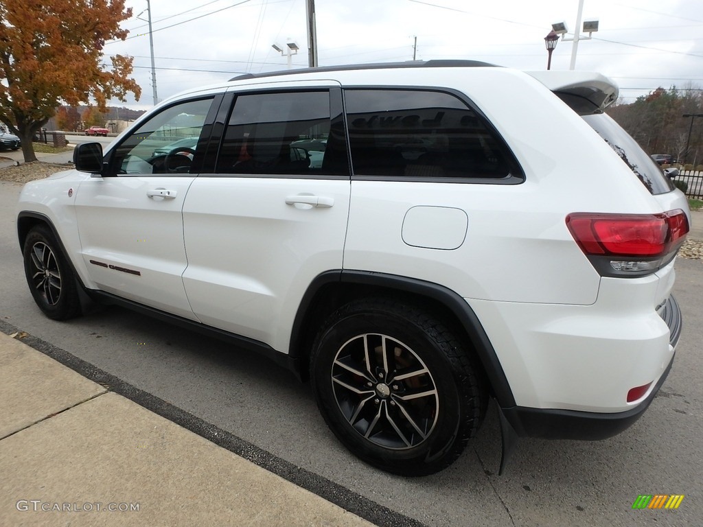 2017 Grand Cherokee Trailhawk 4x4 - Bright White / Black photo #5