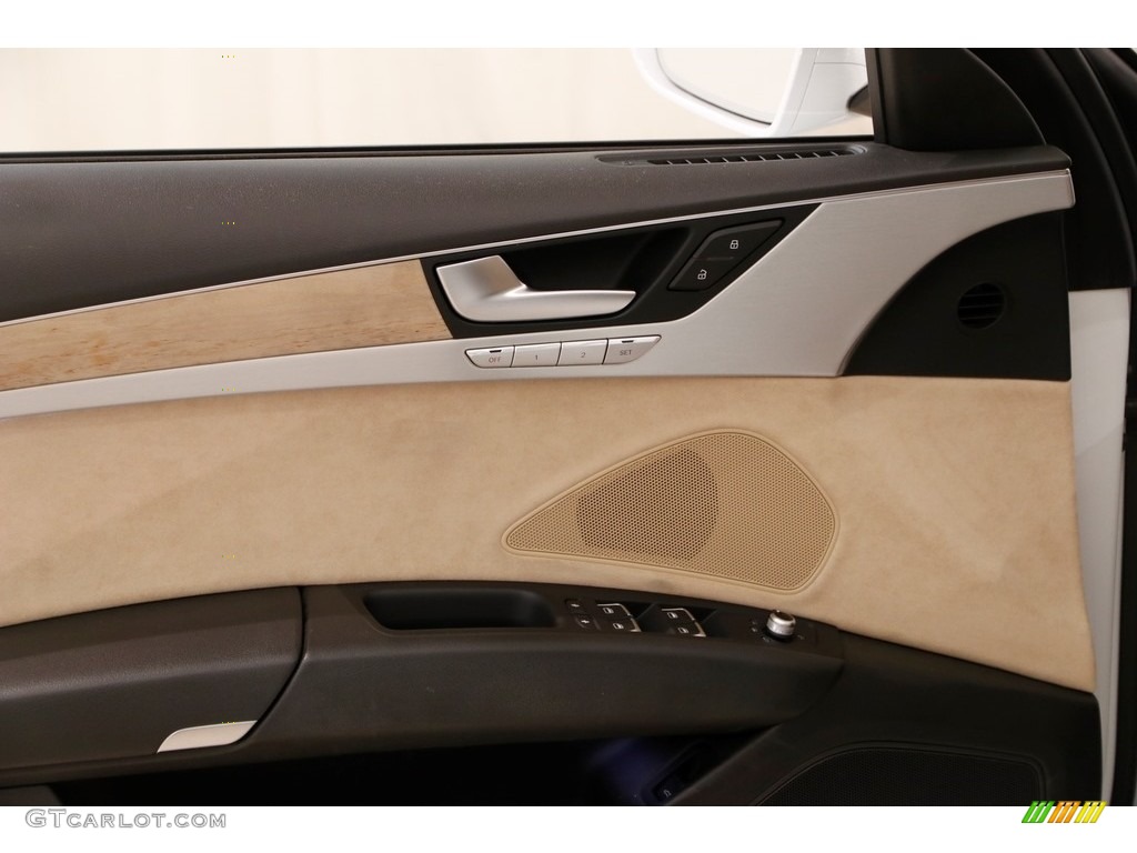 2013 A8 3.0T quattro - Ibis White / Velvet Beige photo #5