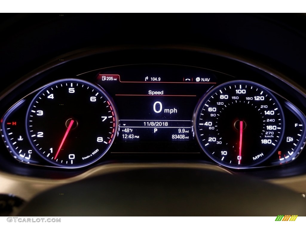 2013 A8 3.0T quattro - Ibis White / Velvet Beige photo #9