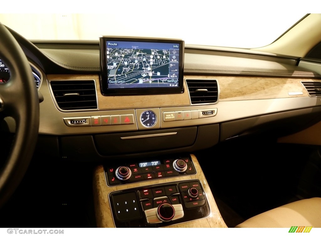 2013 A8 3.0T quattro - Ibis White / Velvet Beige photo #11
