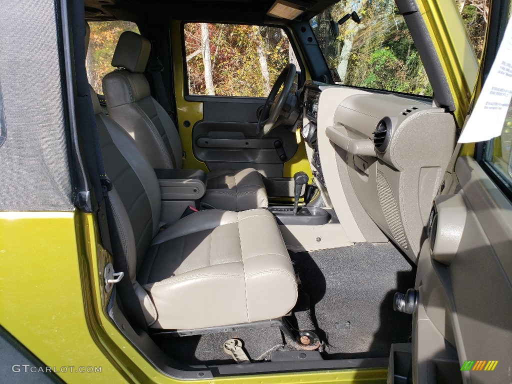 2008 Wrangler X 4x4 - Jeep Green Metallic / Dark Khaki/Medium Khaki photo #10