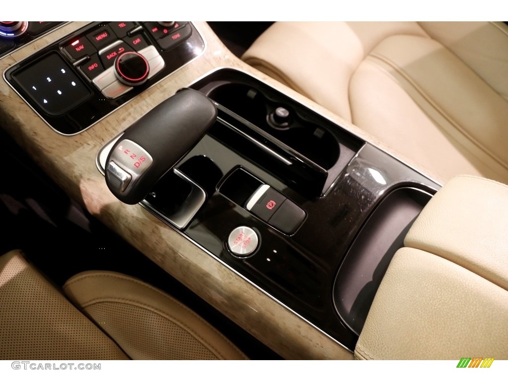 2013 A8 3.0T quattro - Ibis White / Velvet Beige photo #20
