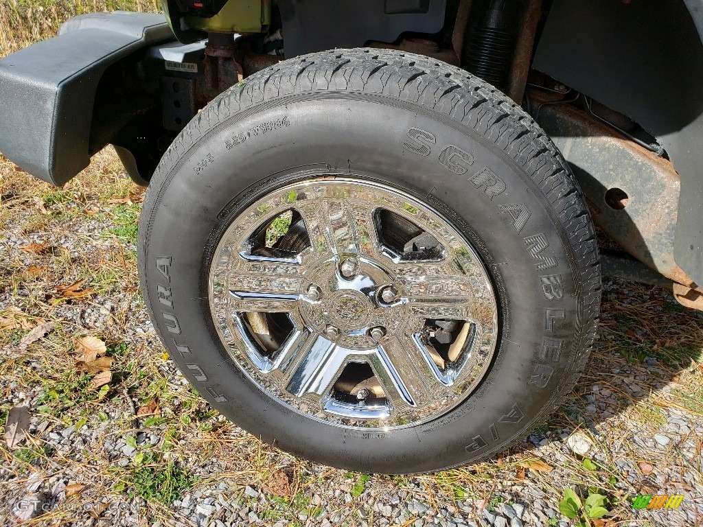 2008 Wrangler X 4x4 - Jeep Green Metallic / Dark Khaki/Medium Khaki photo #25