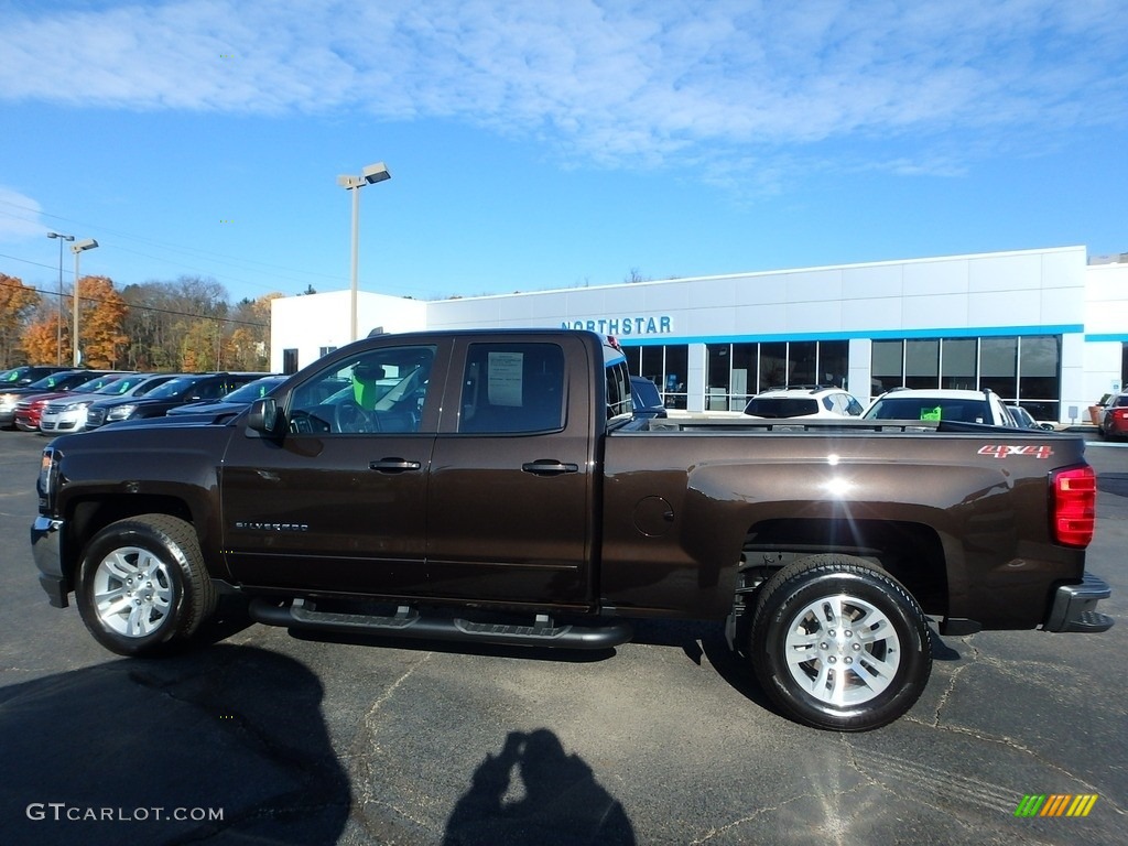 2019 Silverado LD LT Double Cab 4x4 - Havana Brown Metallic / Jet Black photo #2