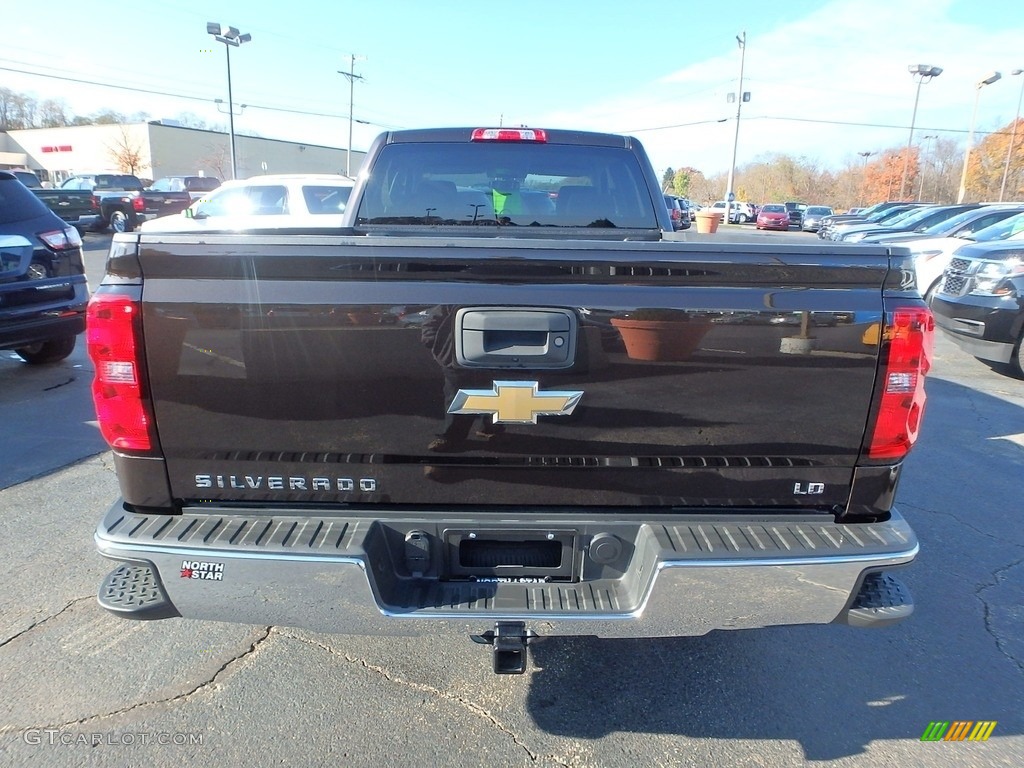 2019 Silverado LD LT Double Cab 4x4 - Havana Brown Metallic / Jet Black photo #4