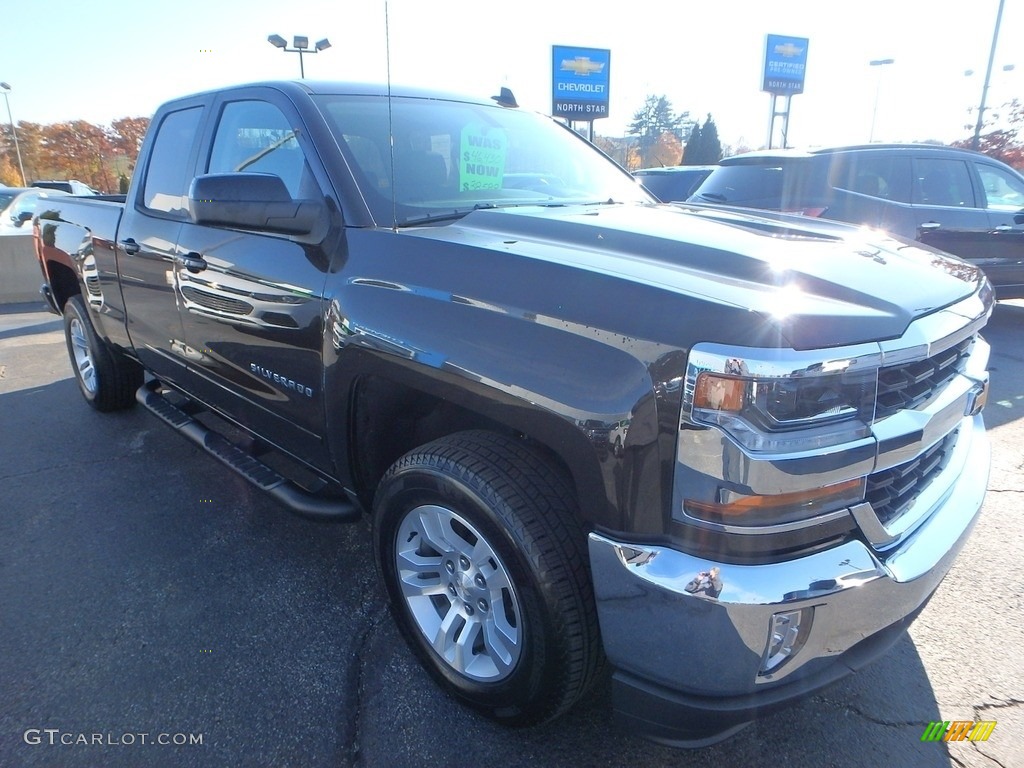 2019 Silverado LD LT Double Cab 4x4 - Havana Brown Metallic / Jet Black photo #6