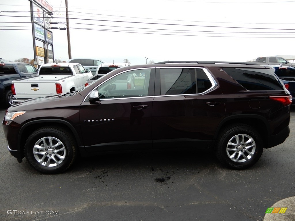 2019 Traverse LT AWD - Black Current Metallic / Jet Black photo #7
