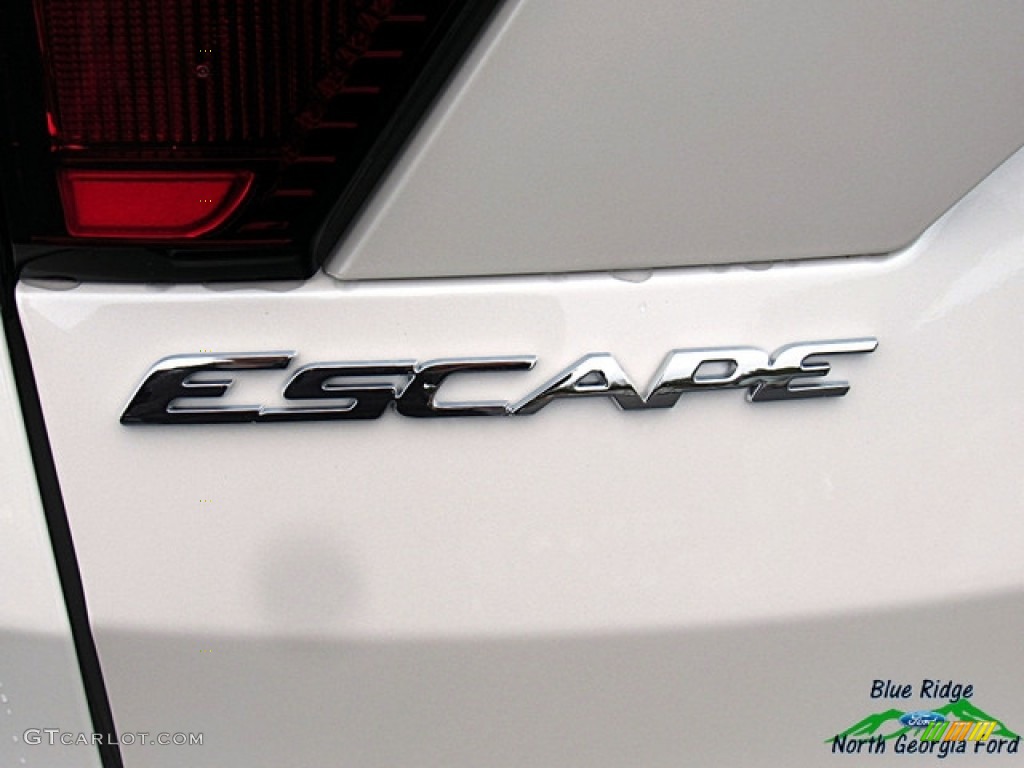 2019 Escape SE 4WD - White Platinum / Chromite Gray/Charcoal Black photo #32