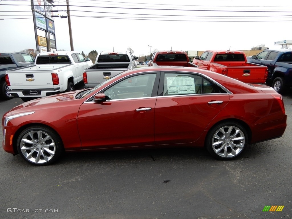 Red Obsession Tintcoat 2019 Cadillac CTS Premium Luxury AWD Exterior Photo #130355072