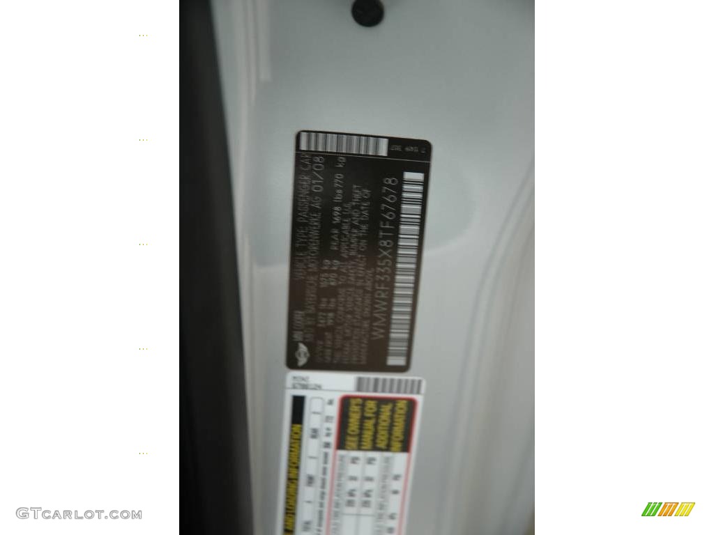 2008 Cooper Convertible Sidewalk Edition - White Silver Metallic / Malt Brown English Leather photo #19