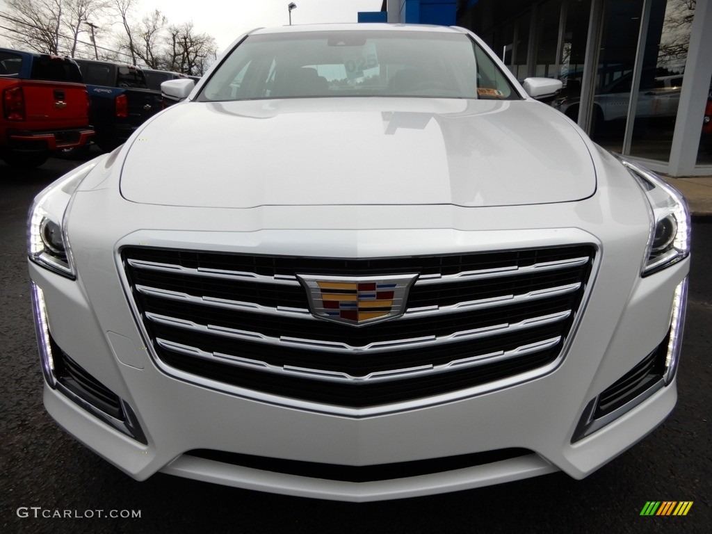 2019 CTS Luxury AWD - Crystal White Tricoat / Jet Black photo #9