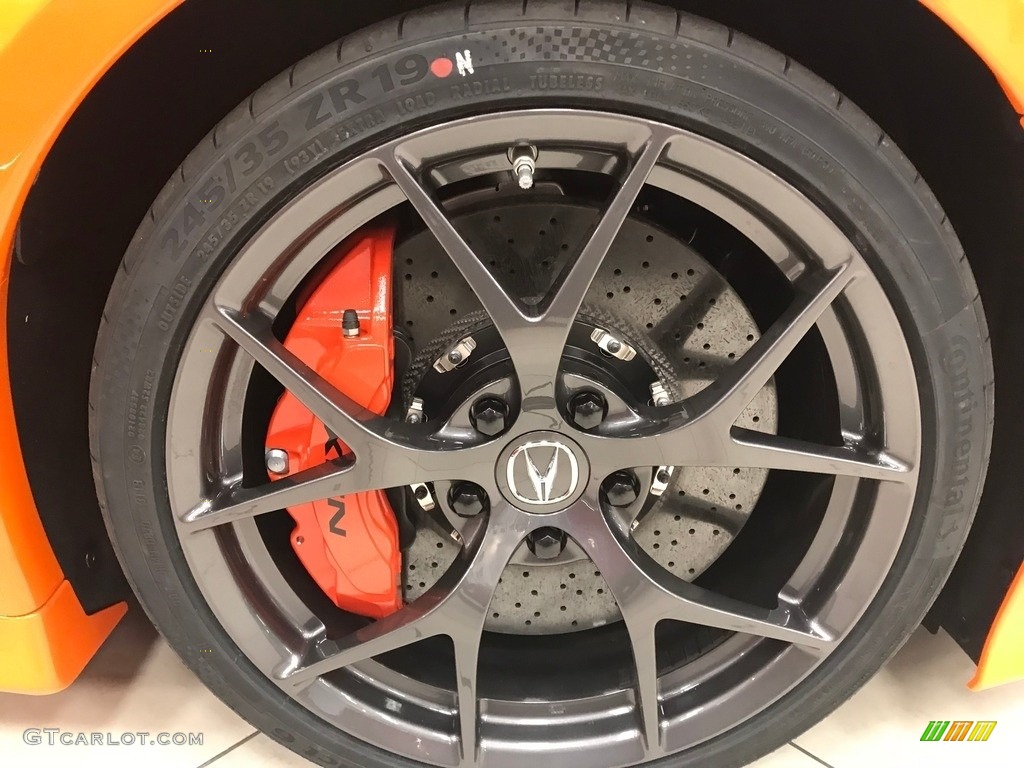 2019 NSX  - Thermal Orange Pearl / Ebony photo #12