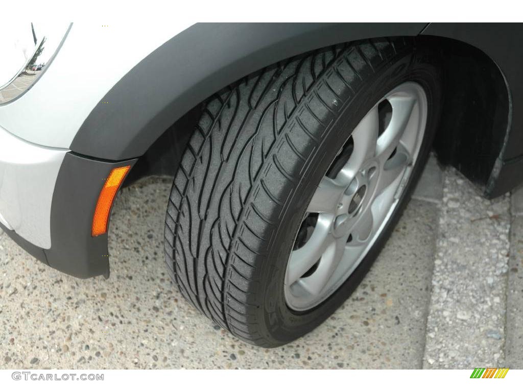2008 Cooper Convertible Sidewalk Edition - White Silver Metallic / Malt Brown English Leather photo #20