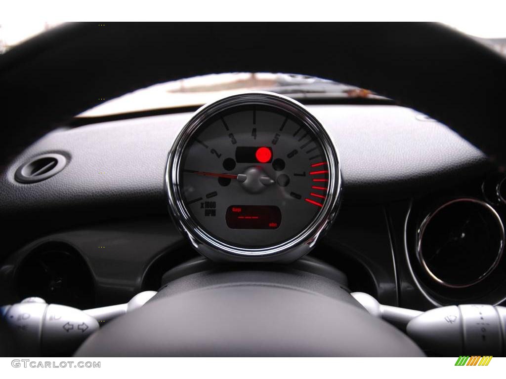 2008 Cooper Convertible Sidewalk Edition - White Silver Metallic / Malt Brown English Leather photo #21